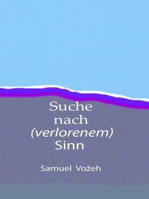 cover image of Suche nach (verlorenem) Sinn
